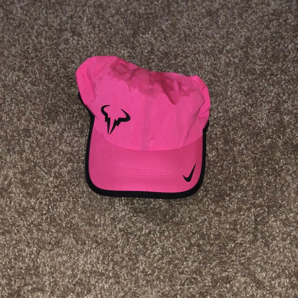 Pink Nike hat!